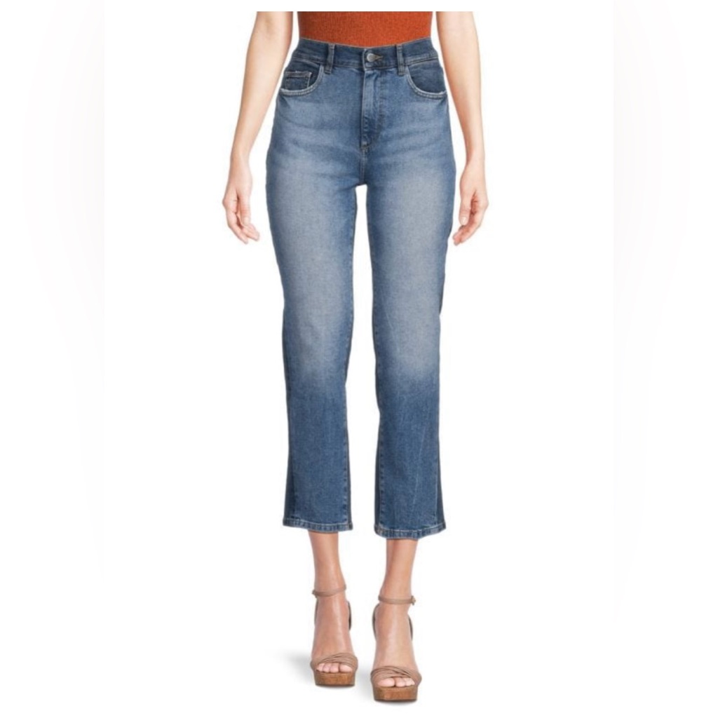 Dl1961 Patti Straight High Rise Ankle Jeans